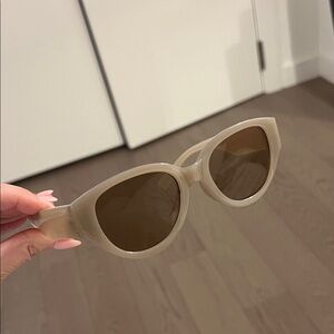 Stylish Beige Sunglasses
